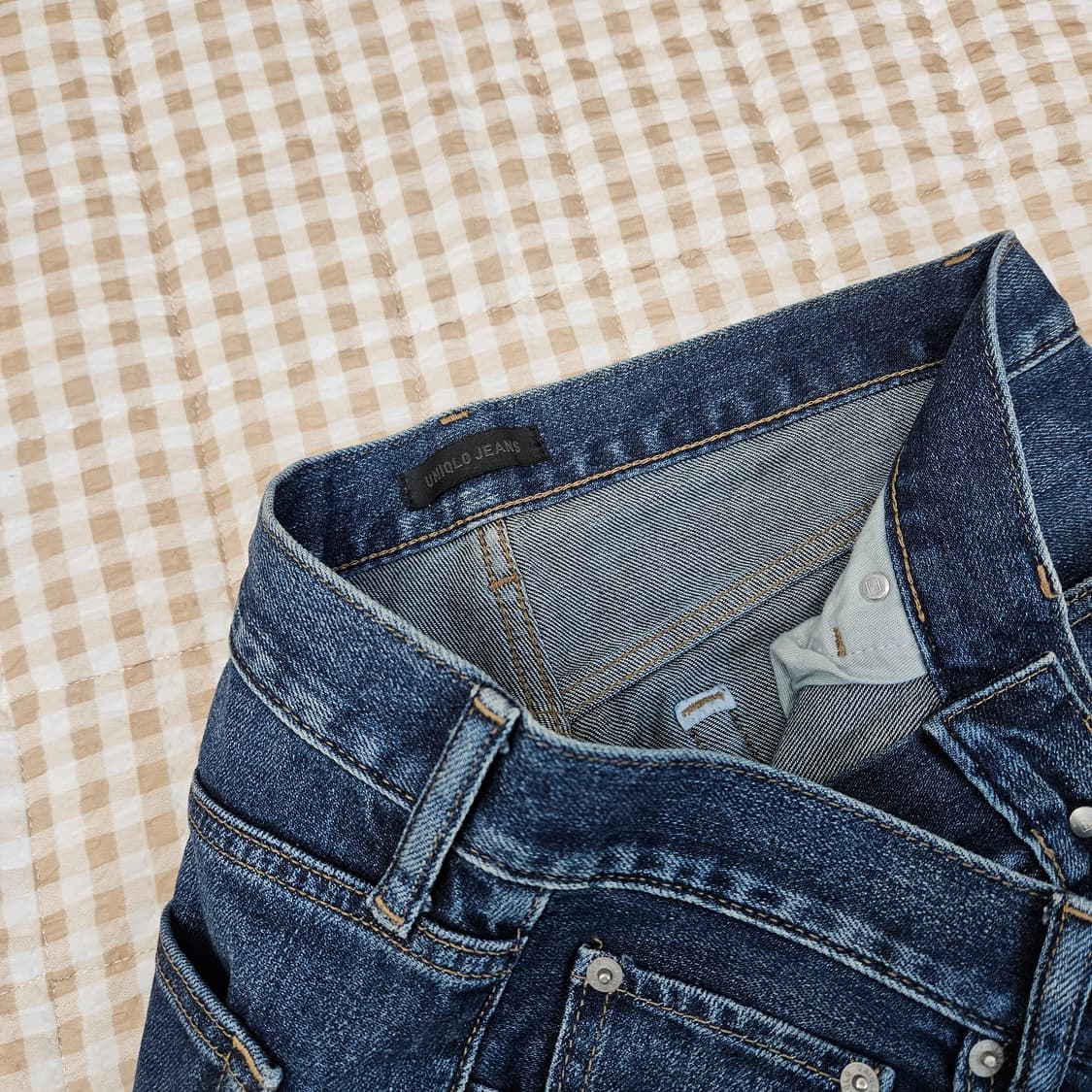 유니클로 스판 데님 청바지 남자32 상품이미지2