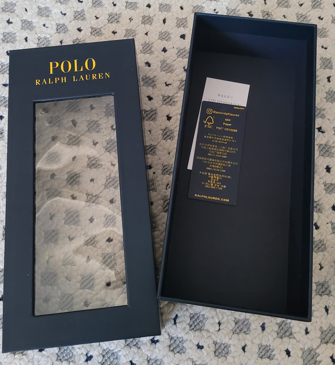 (택포.수수료포함)  새제품 폴로 남성 양말 3종 셋트 상품이미지3