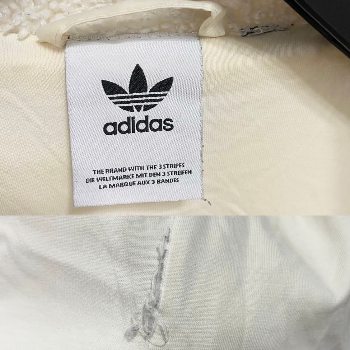 아디다스 빅 트레포일 플리스 집업 상품이미지5