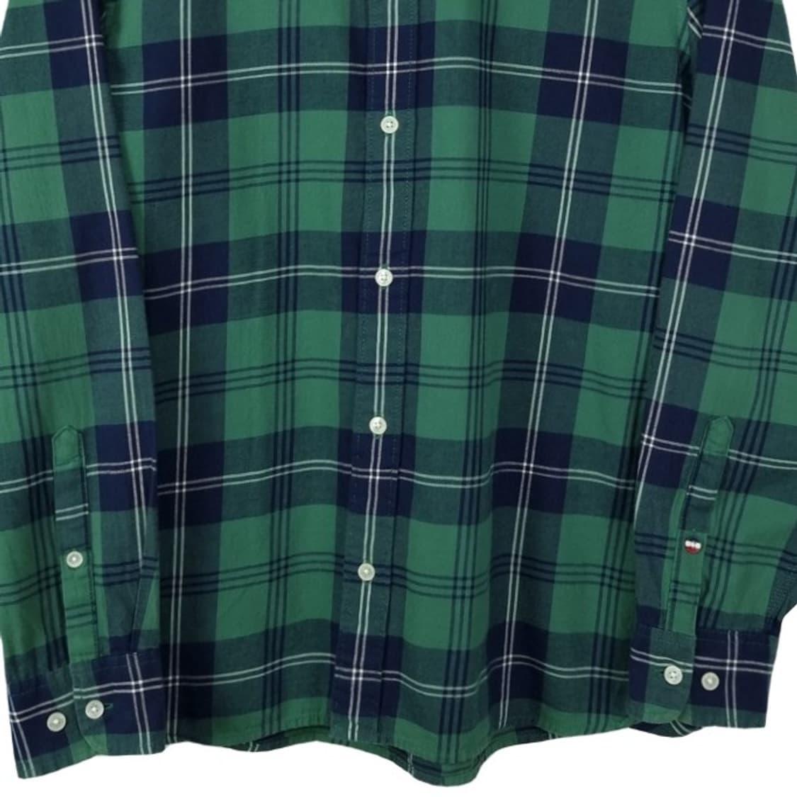[타미힐피거] 로고 자수 빈티지 체크 셔츠 M19342 상품이미지5