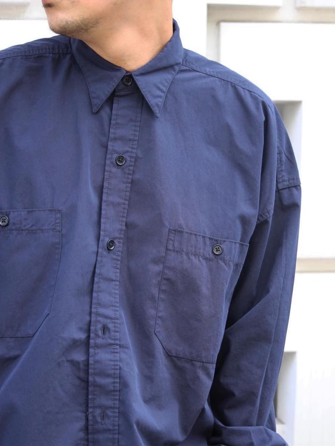 나나미카 덱셔츠 다크네이비 sugf294 상품이미지4