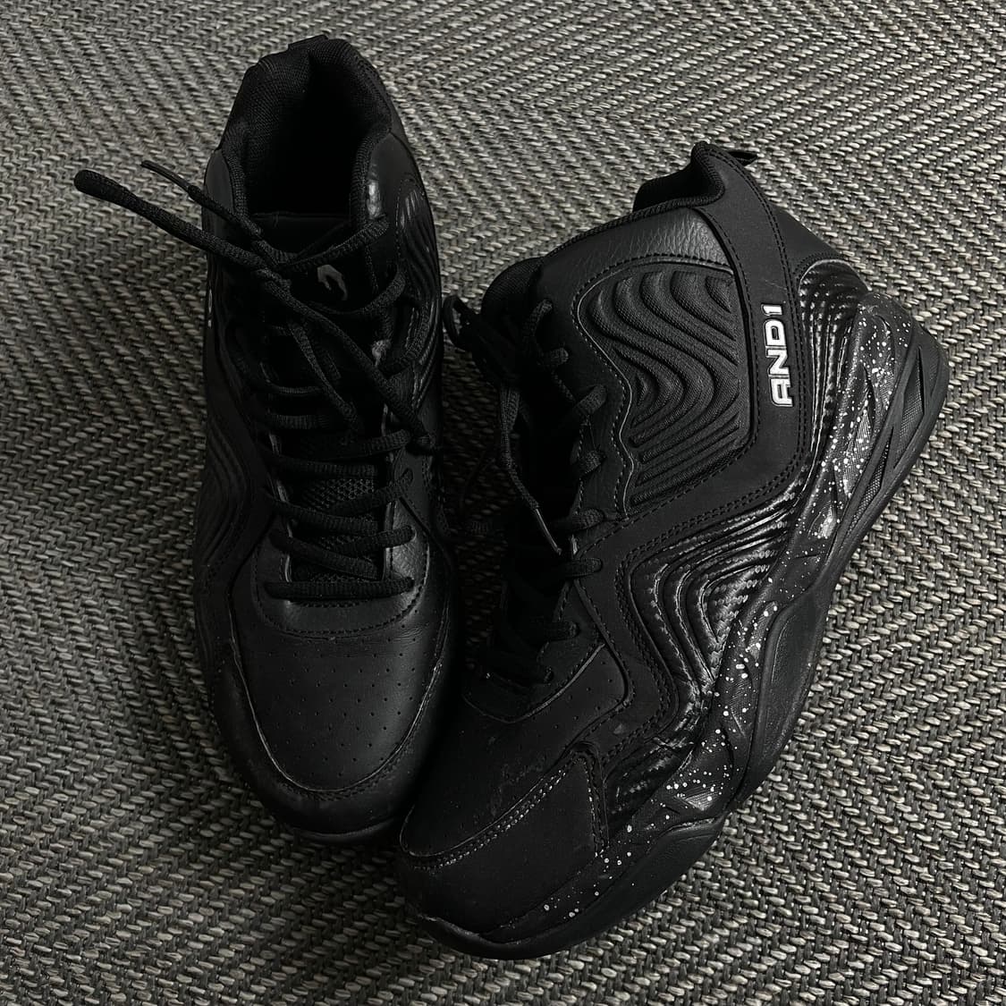 And1 블랙 하이탑 바스켓볼 스니커즈o 4112 상품이미지1