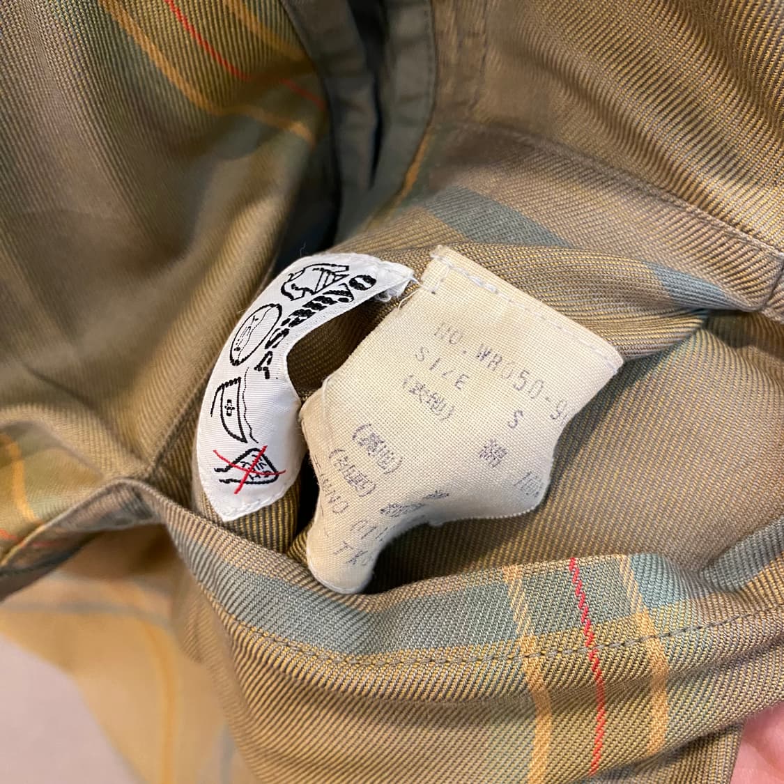 90‘s Burberry 레인 코트 상품이미지9