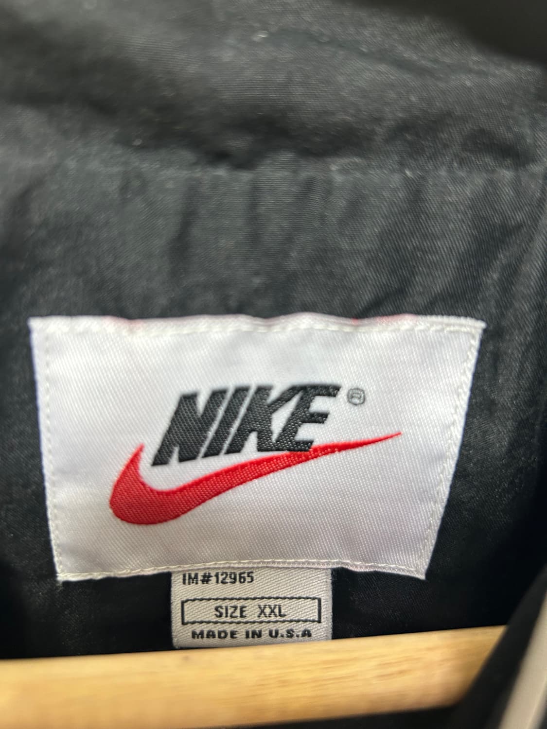 나이키 남성 블랙 바람막이 점퍼 110사이즈  상품이미지5