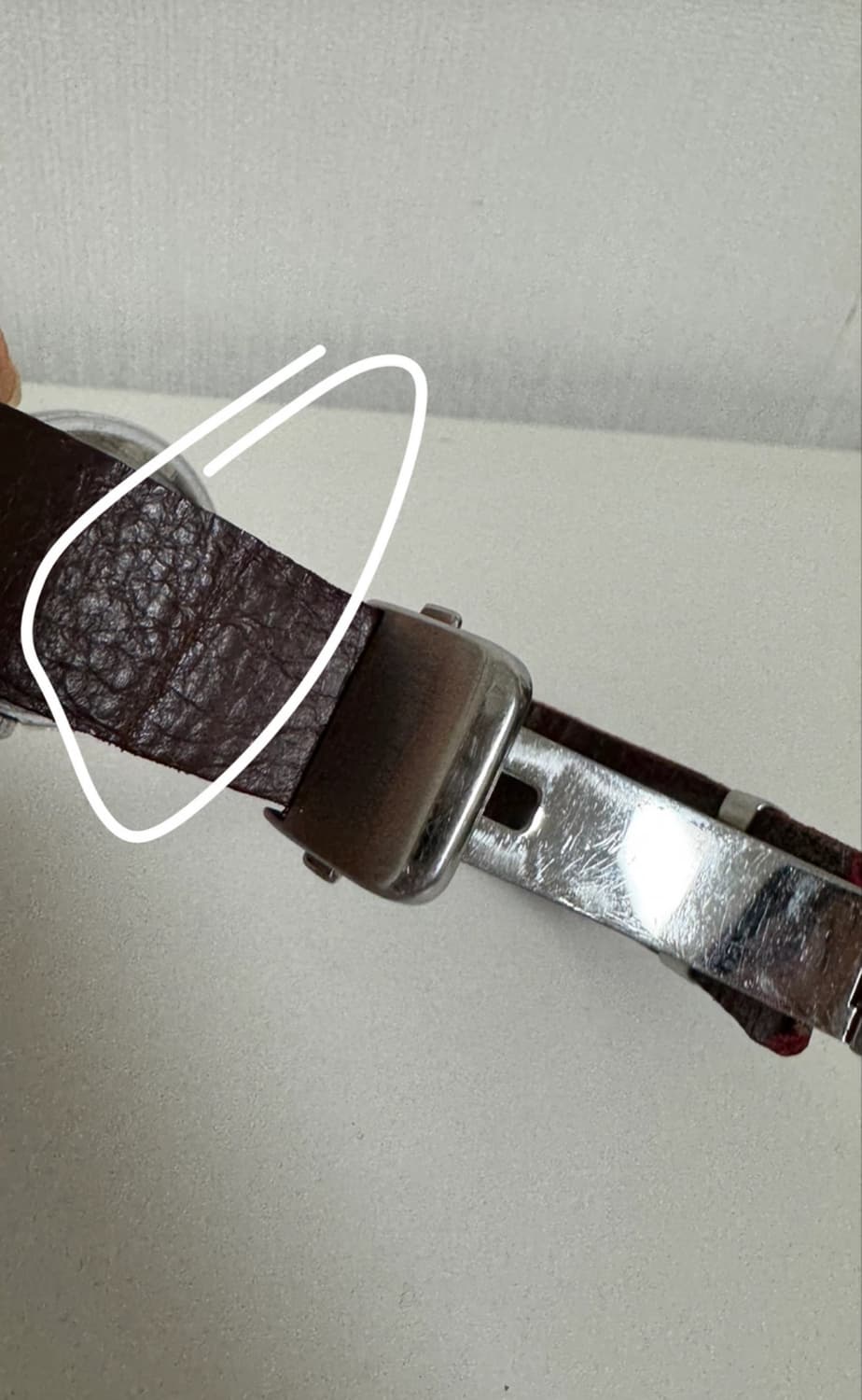 카시오 쿼츠 손목시계 가죽시계 상품이미지10