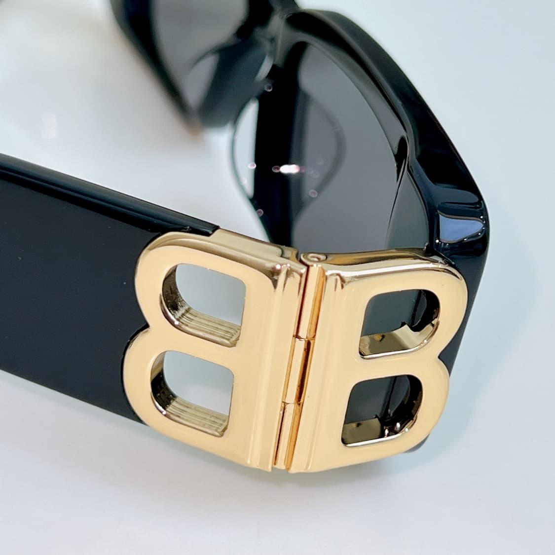 (W) 발렌시아가 다이내스티 렉탱글 선글라스 블랙 상품이미지5