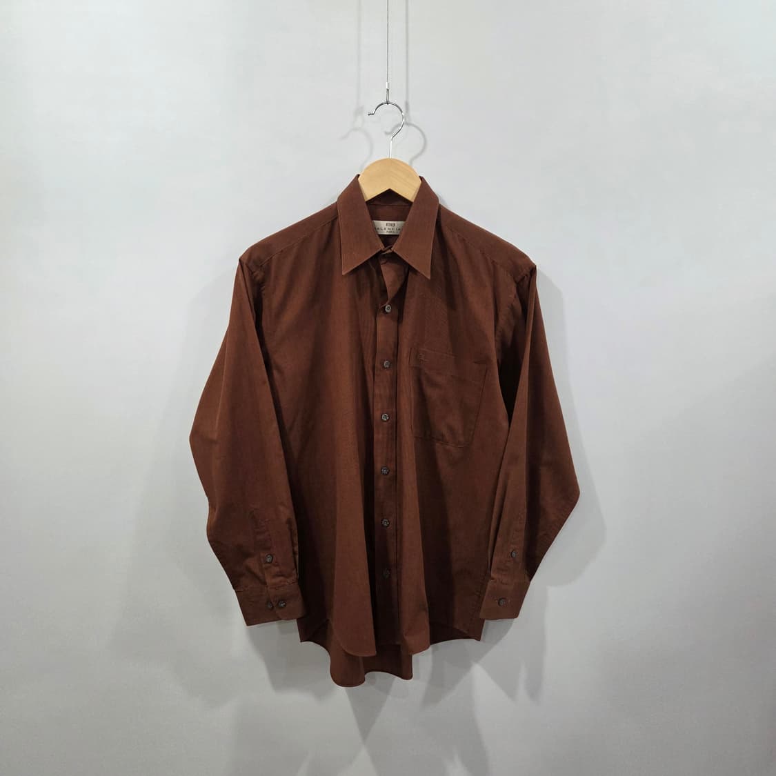 발렌시아가 브라운 드레스 셔츠 95  상품이미지1