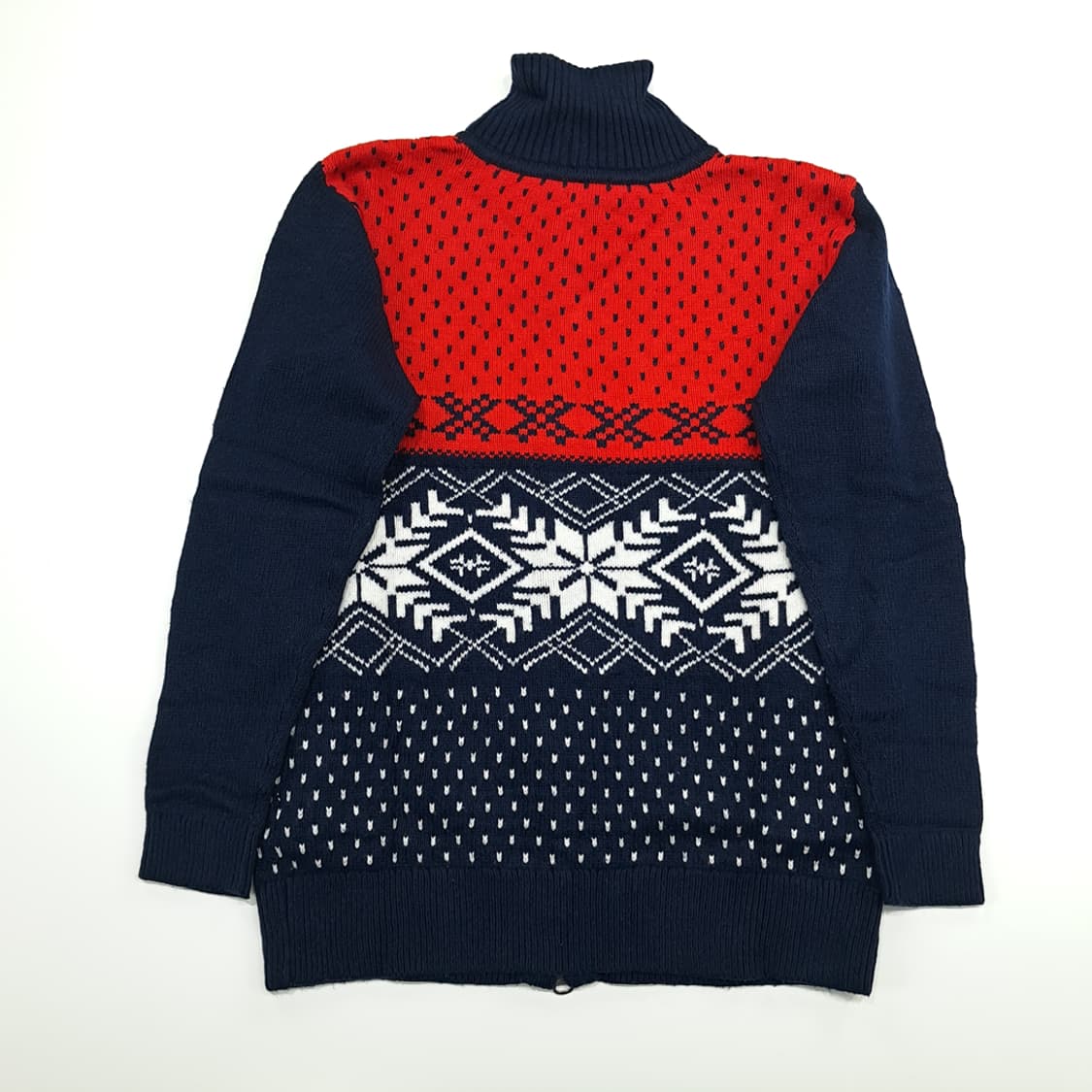 CN973 S 타미힐피거 노르딕 스노우 풀집업 니트 스웨터 상품이미지8