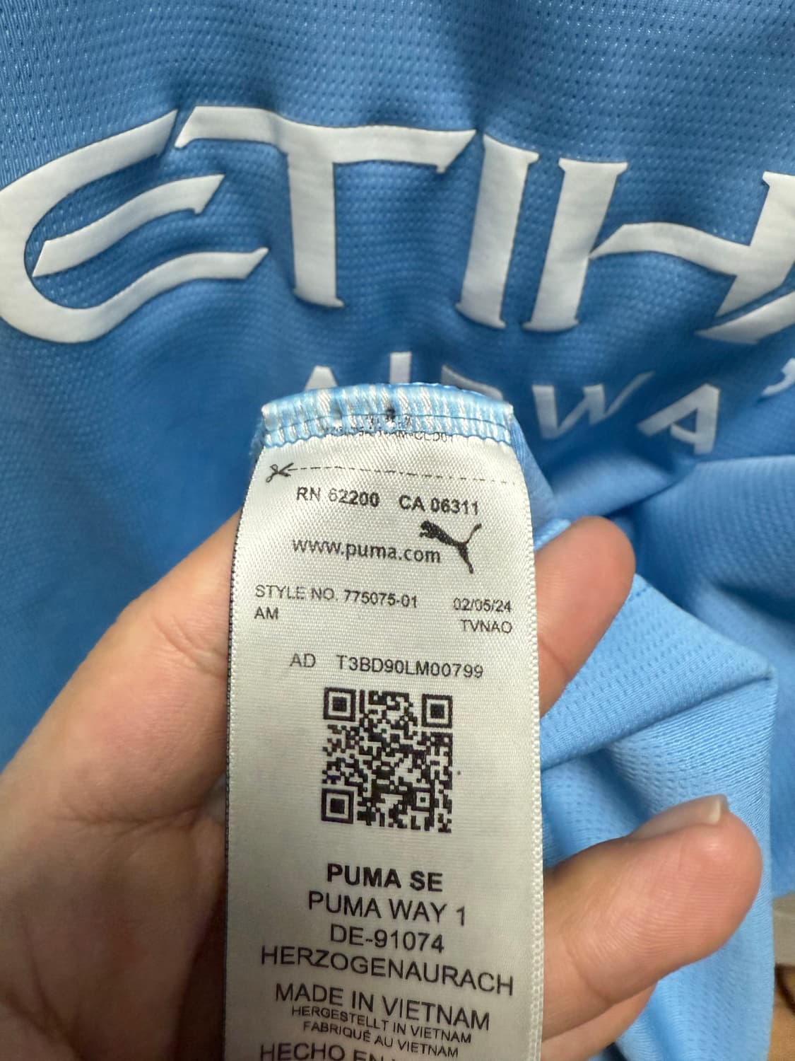 24-25 맨시티 더브라위너 유니폼 상품이미지3