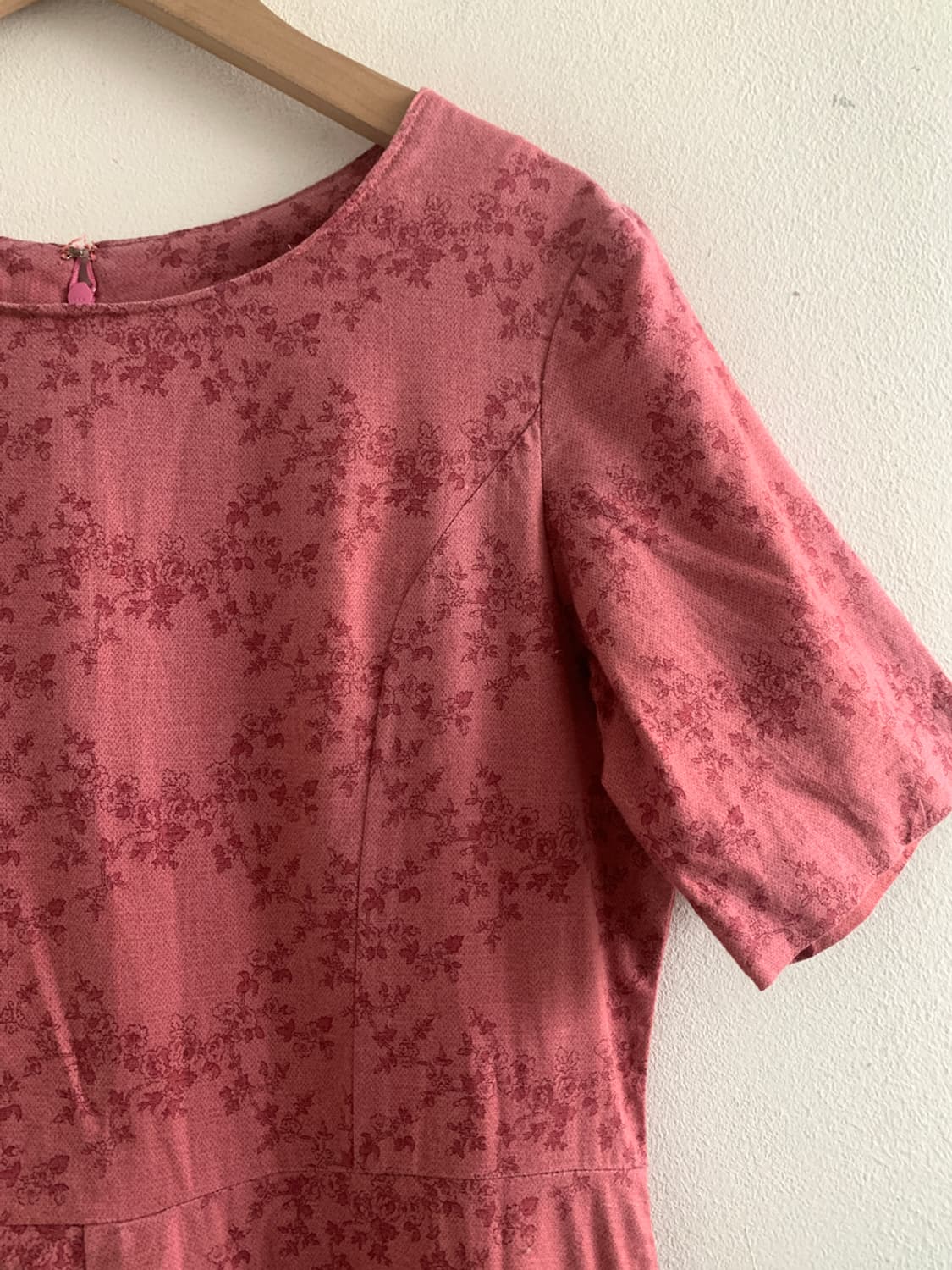Red flower dress 상품이미지3