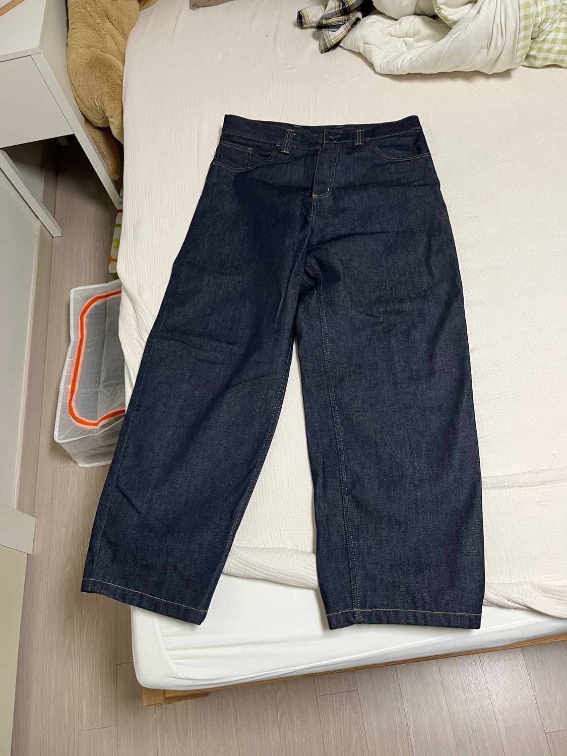 칼하트 브랜든 팬츠 blue rigid m 상품이미지4