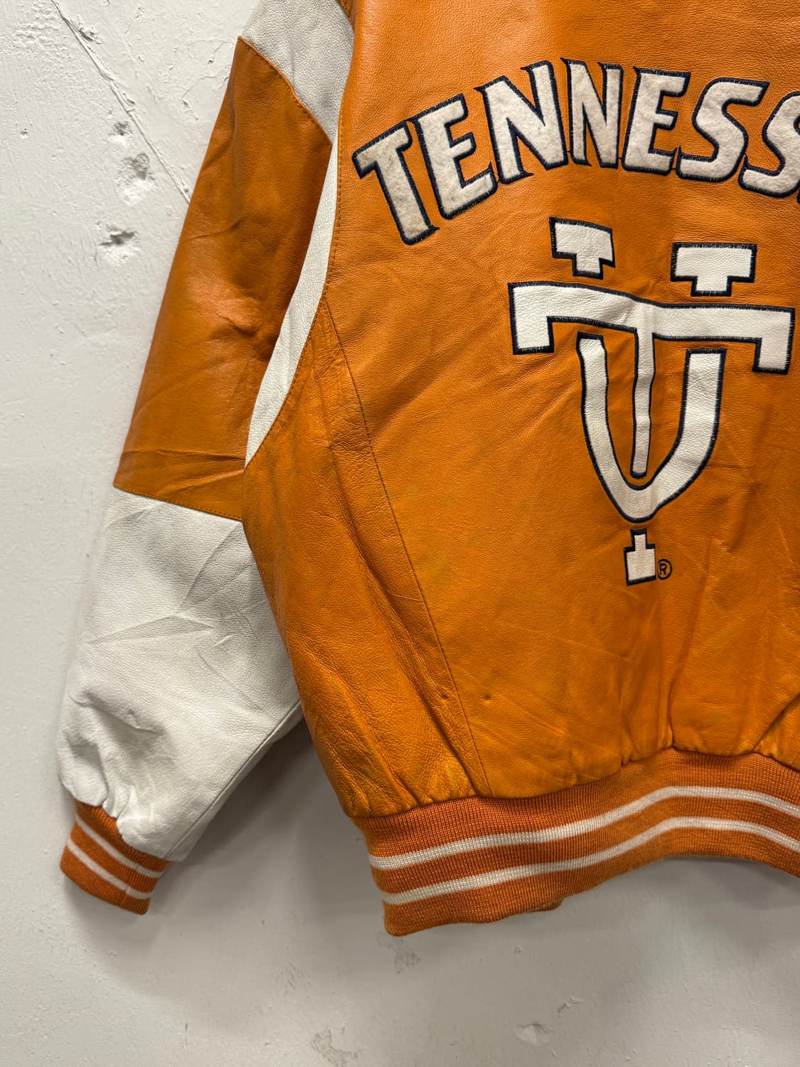 L) Varsity Sports Leather Vintage Varsit 상품이미지6