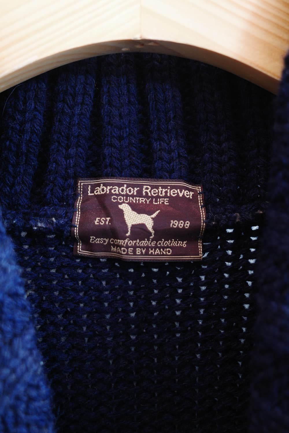 Labrador Retriever 핸드메이드 집업 니트  상품이미지3