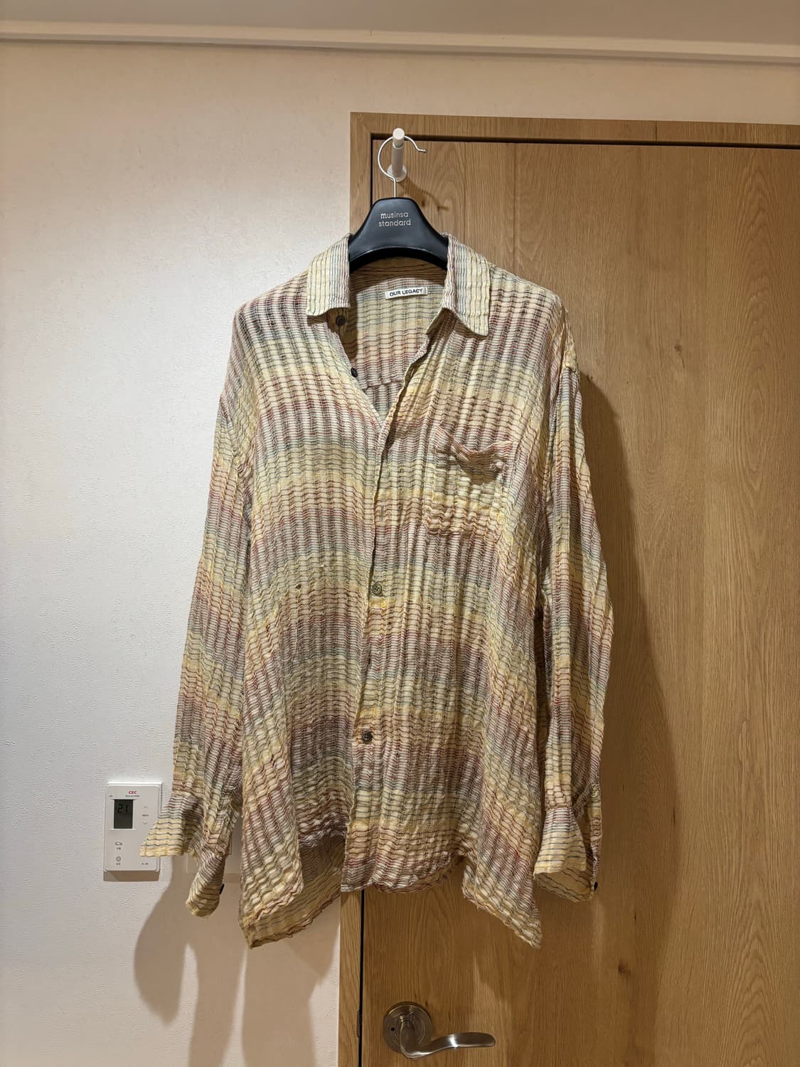 아워레가시 버로우드 셔츠 레인보우 48 팝니다 상품이미지4