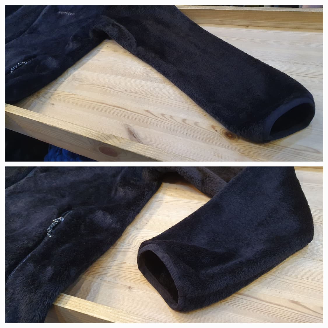 66.몽벨 블랙 후리스 상품이미지5