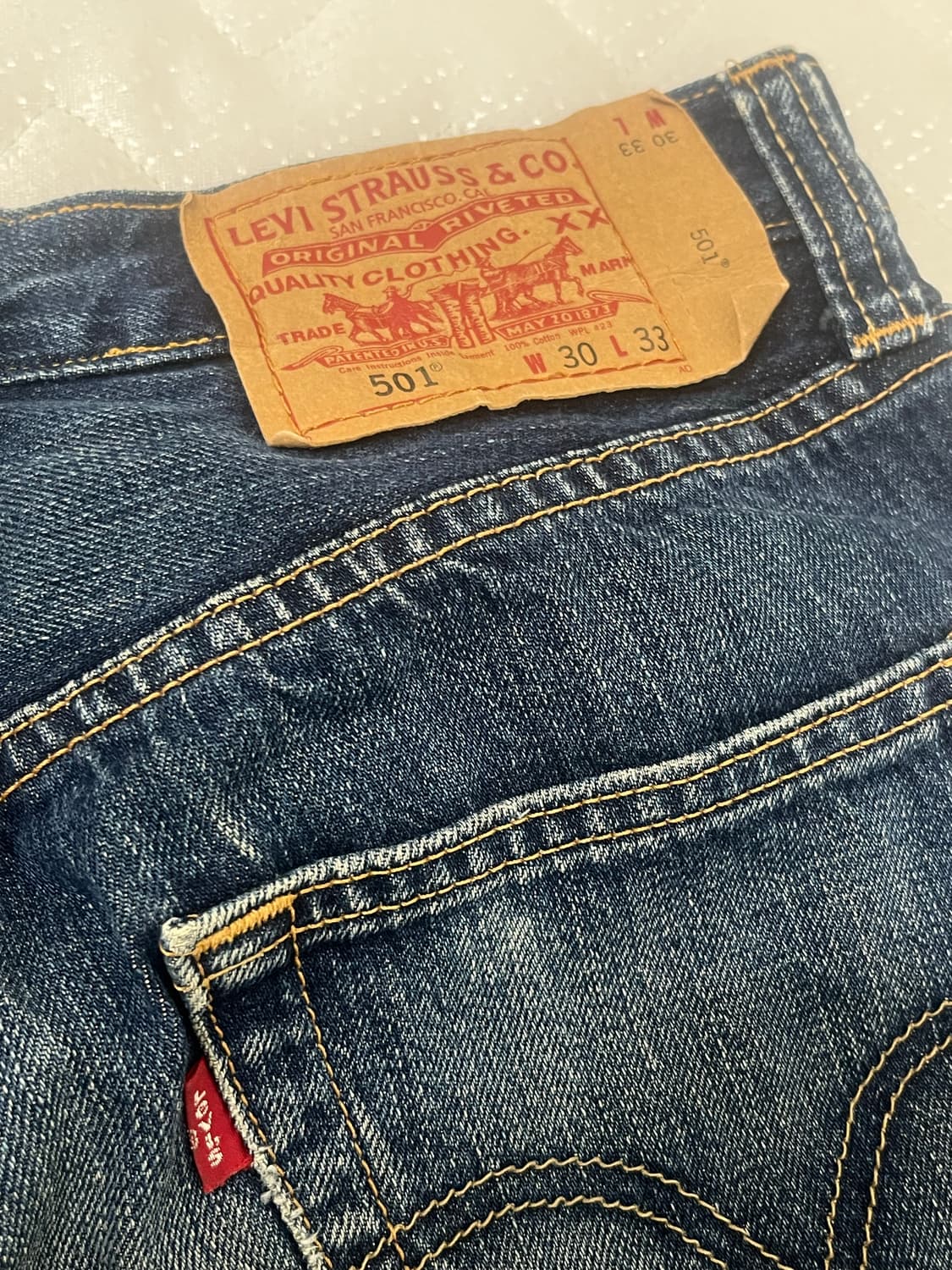 리바이스 501 청바지 30호리 상품이미지6