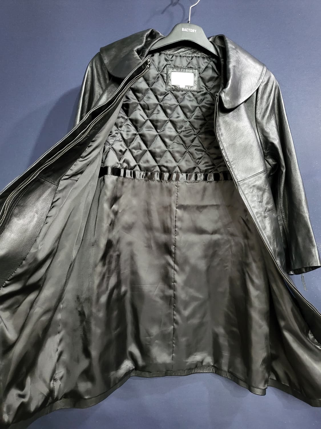 양가죽 하프 9부 자켓 상품이미지5