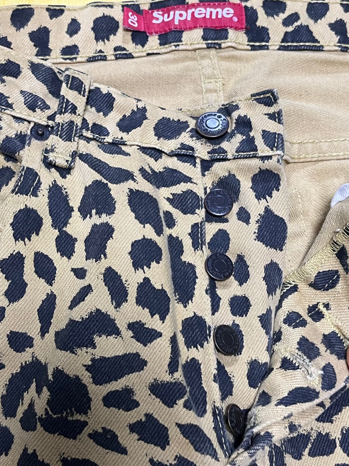 슈프림 레오파드 팬츠30 상품이미지2