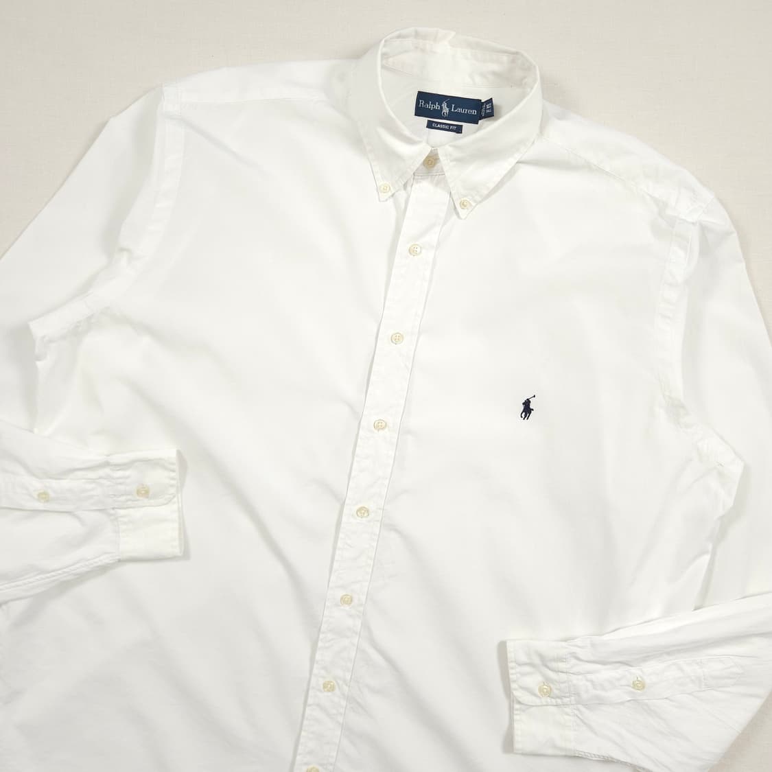2XL(110) 폴로랄프로렌 화이트 포플린셔츠 상품이미지1