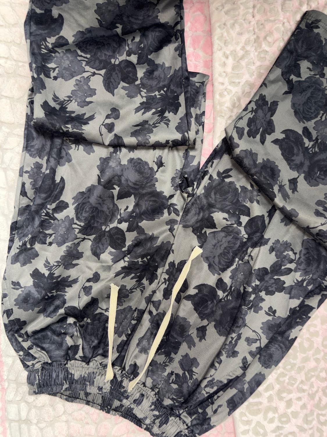 빈티지 장미 와이드팬츠  상품이미지1