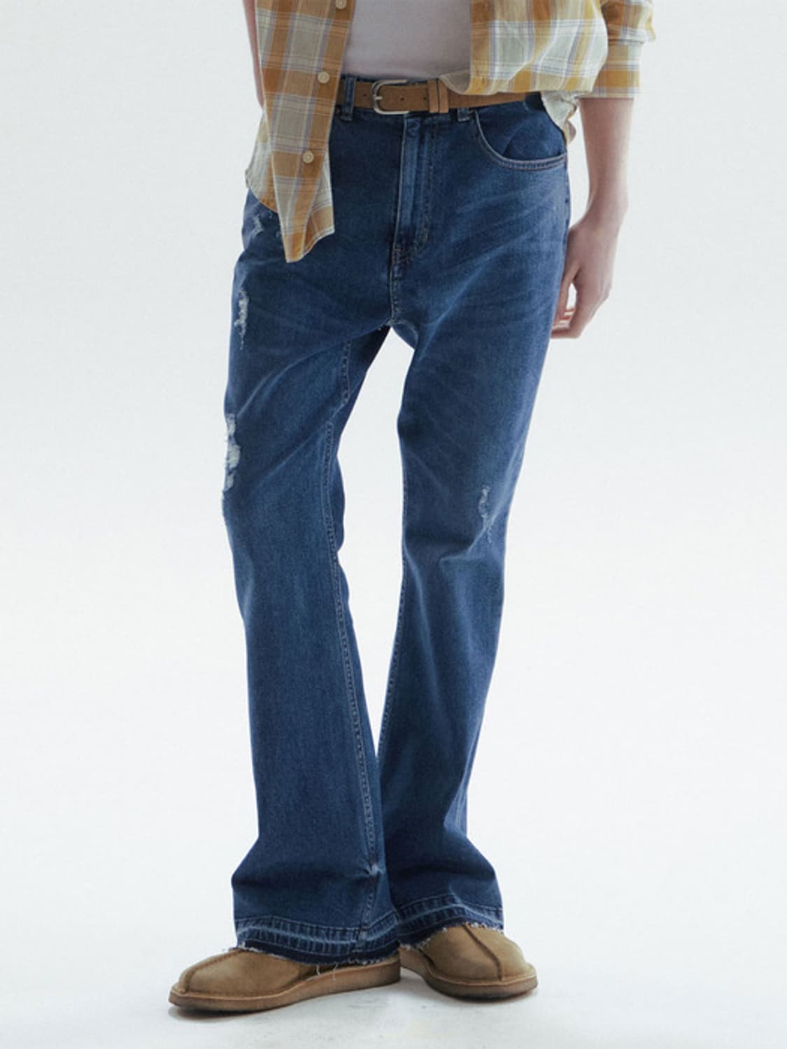 Boots Cut Flare Blue Jeans 부츠컷 플레어진 청바지 상품이미지4