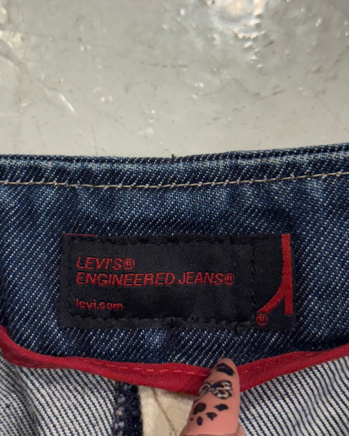 Levis 엔지니어드 데님 롱 스커트 상품이미지5