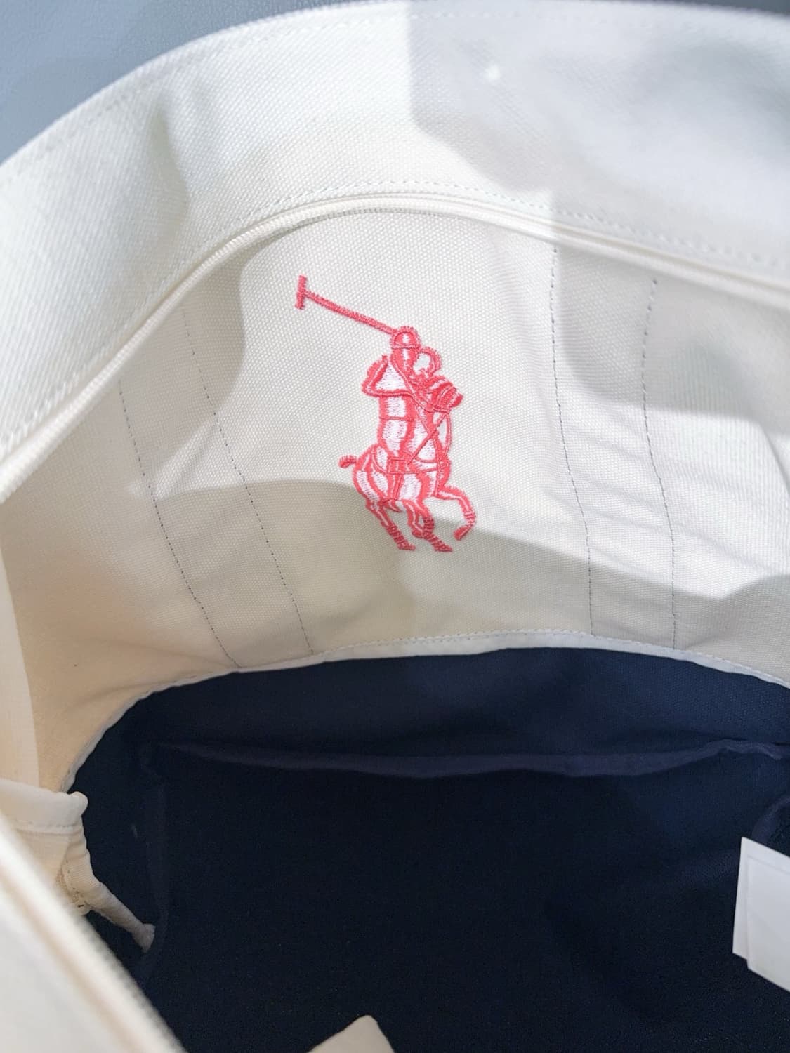 (새상품) 폴로랄프로렌 빅 포니 캔버스 토트백 상품이미지5