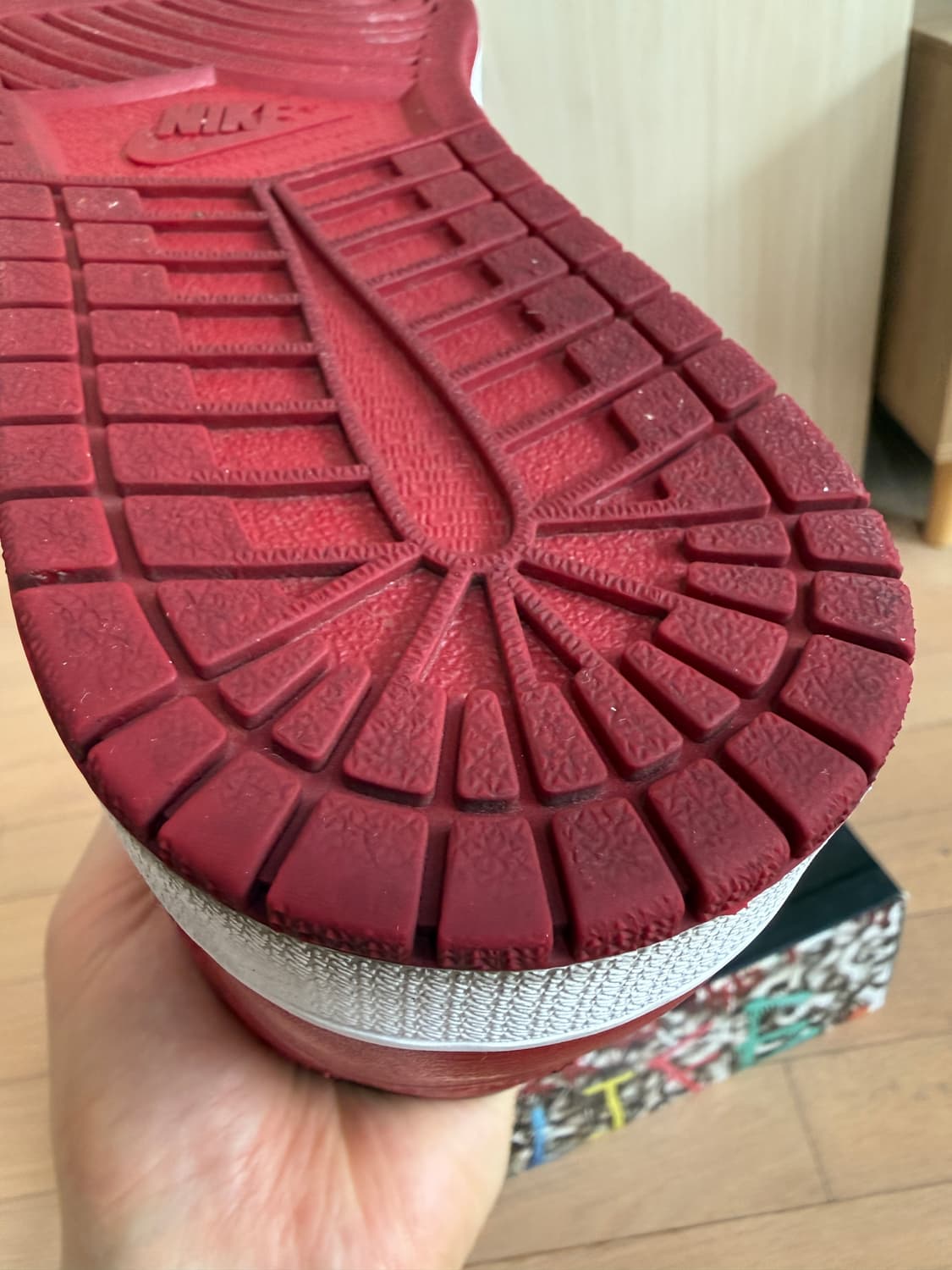 [320] 나이키 에어 조던1 레트로 하이 OG 브레드 밴드 2016 상품이미지9