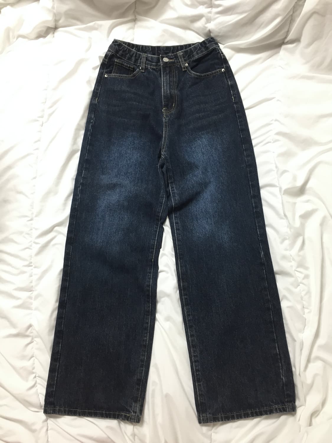 빈티지 진청 워싱 데님 상품이미지1