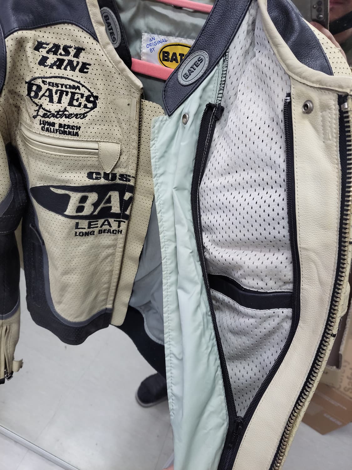 Betes 바이커 가죽 자켓 L 상품이미지4