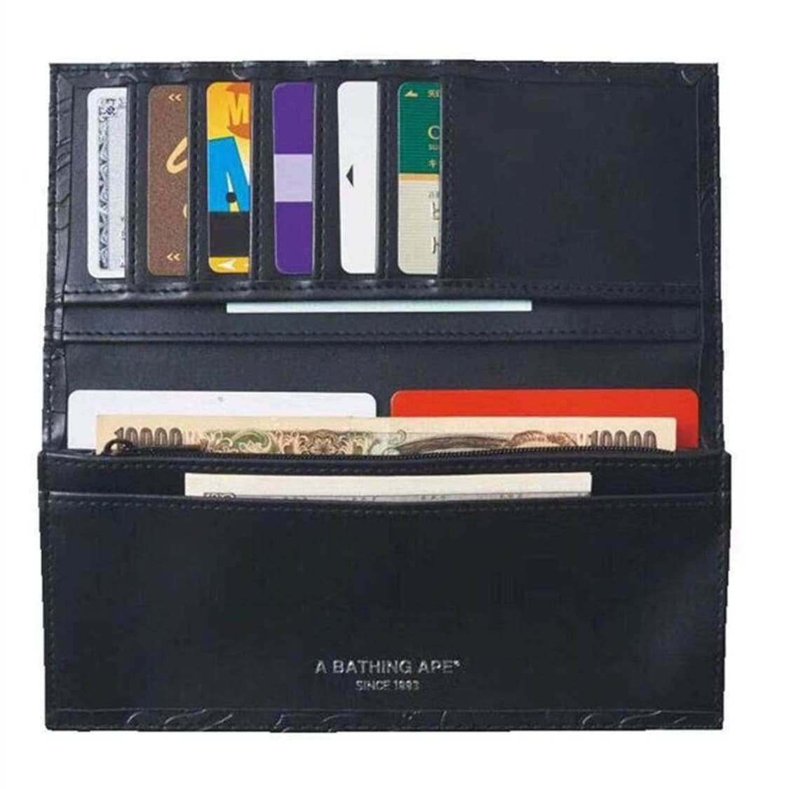 (수수료판매자부담)베이프 잡지부록 레더 장지갑 상품이미지2