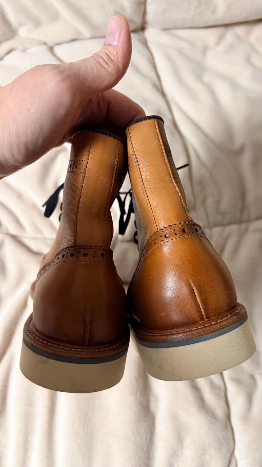 MOOK HOMME 윙팁부츠 270사이즈 상품이미지4