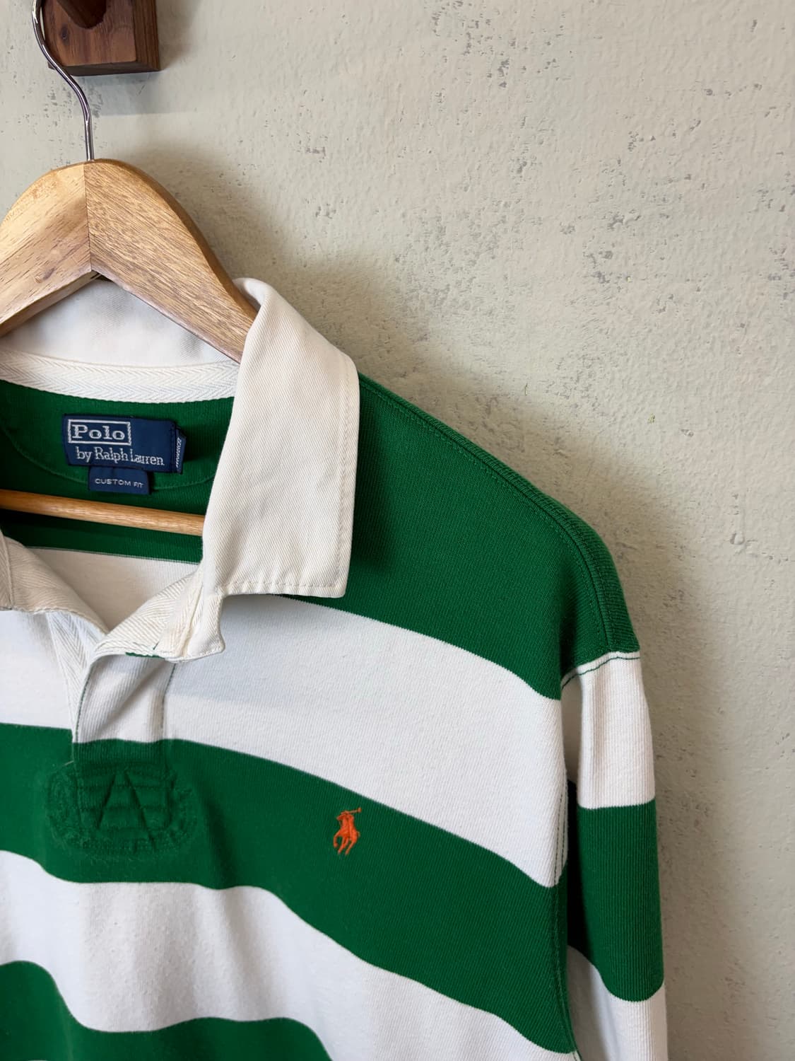폴로랄프로렌 빈티지 단가라 럭비 셔츠 상품이미지6