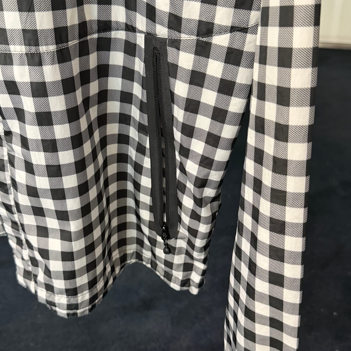 [L] 노스페이스 깅엄체크 바람막이 상품이미지5