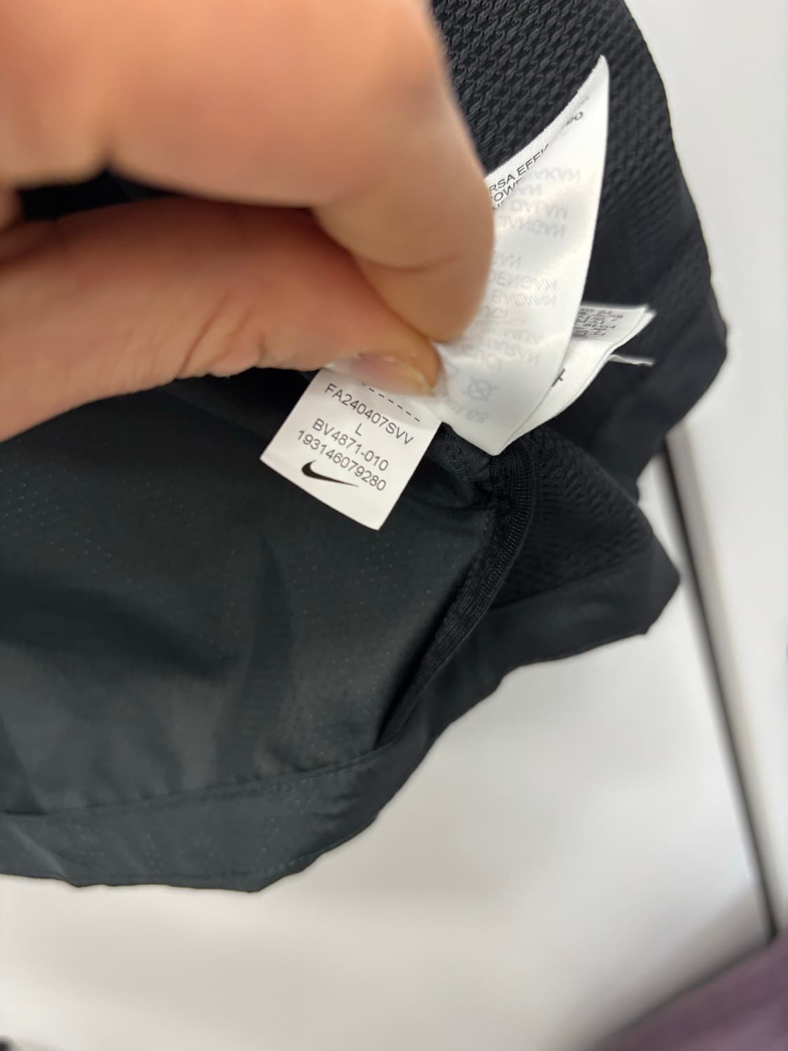 Nike Running Wind Jacket / Black 상품이미지5