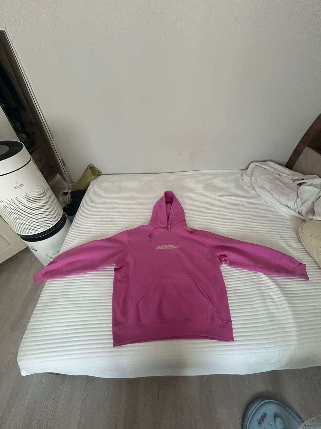 슈프림 스와로브스키 후드 판매합니다 상품이미지1