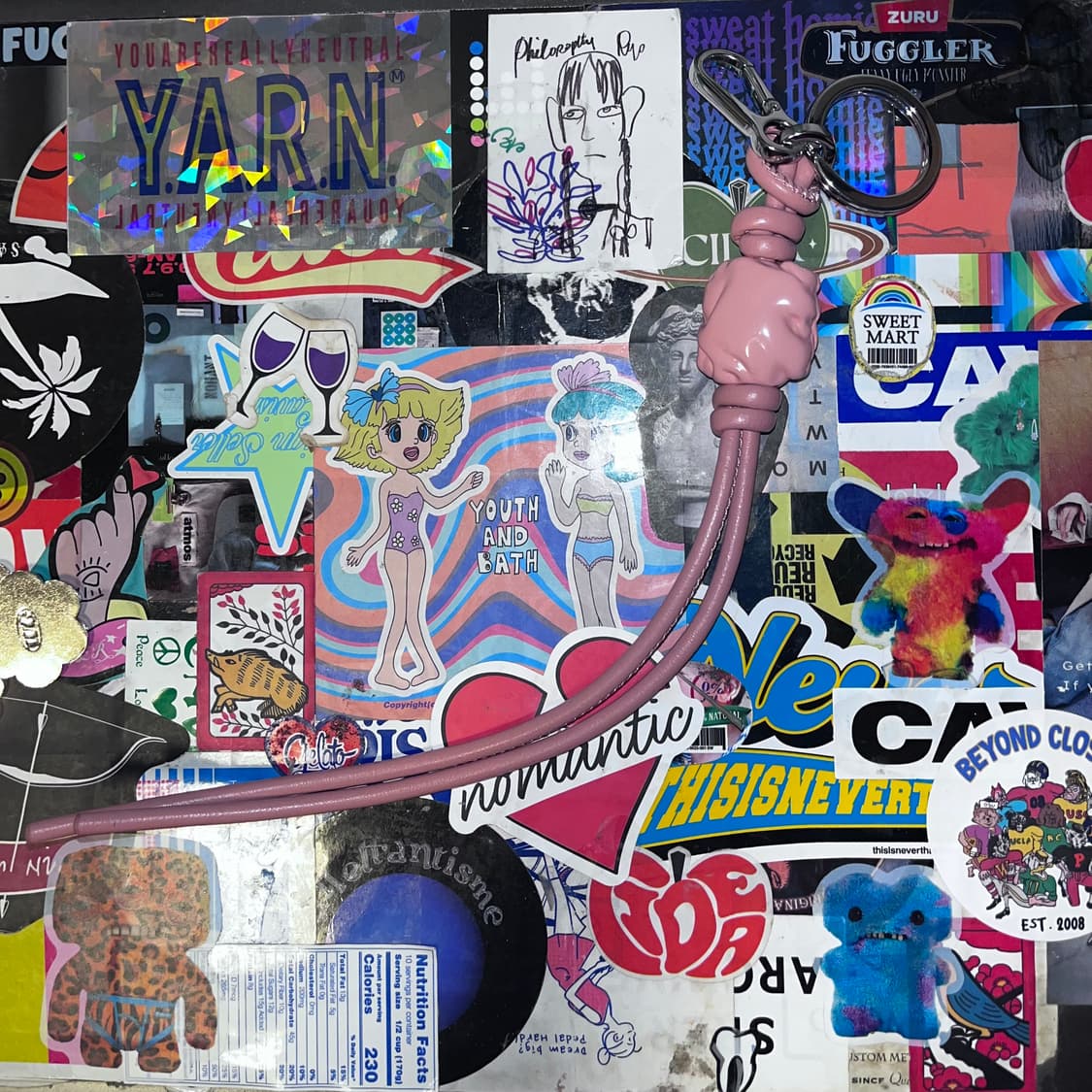 [남녀공용]코스 cos 키링 핑크 상품이미지1