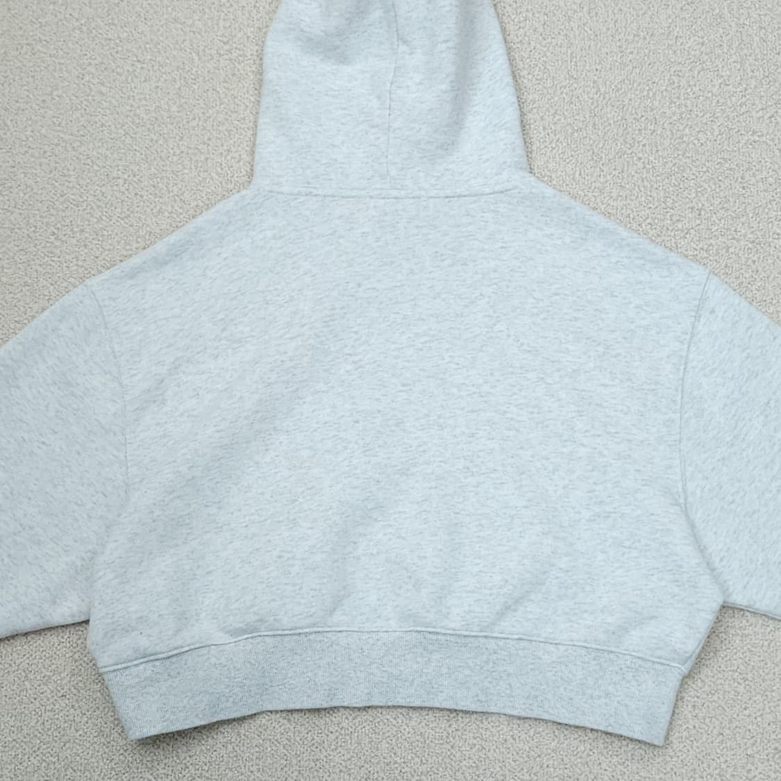 (F)마크곤잘레스 여자 크롭 후드티 그레이  상품이미지5