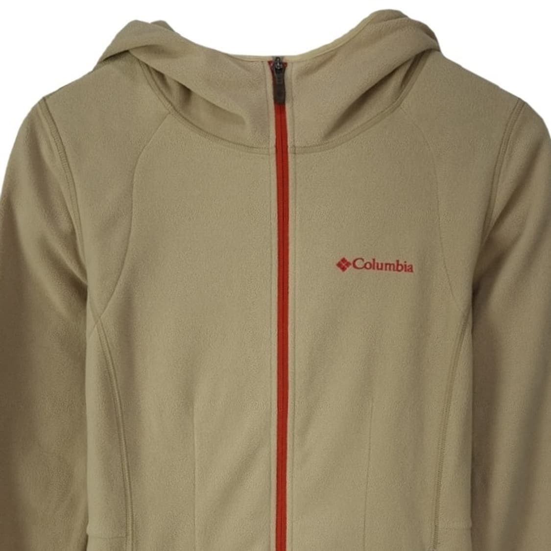 [컬럼비아] 로고 자수 플리스 후리스 후드 집업 베이지 M19186 상품이미지4