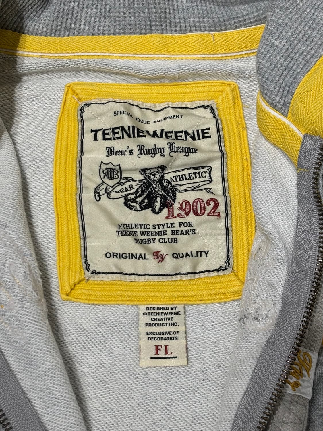 티니위니 그레이 빅로고 후드집업 상품이미지7