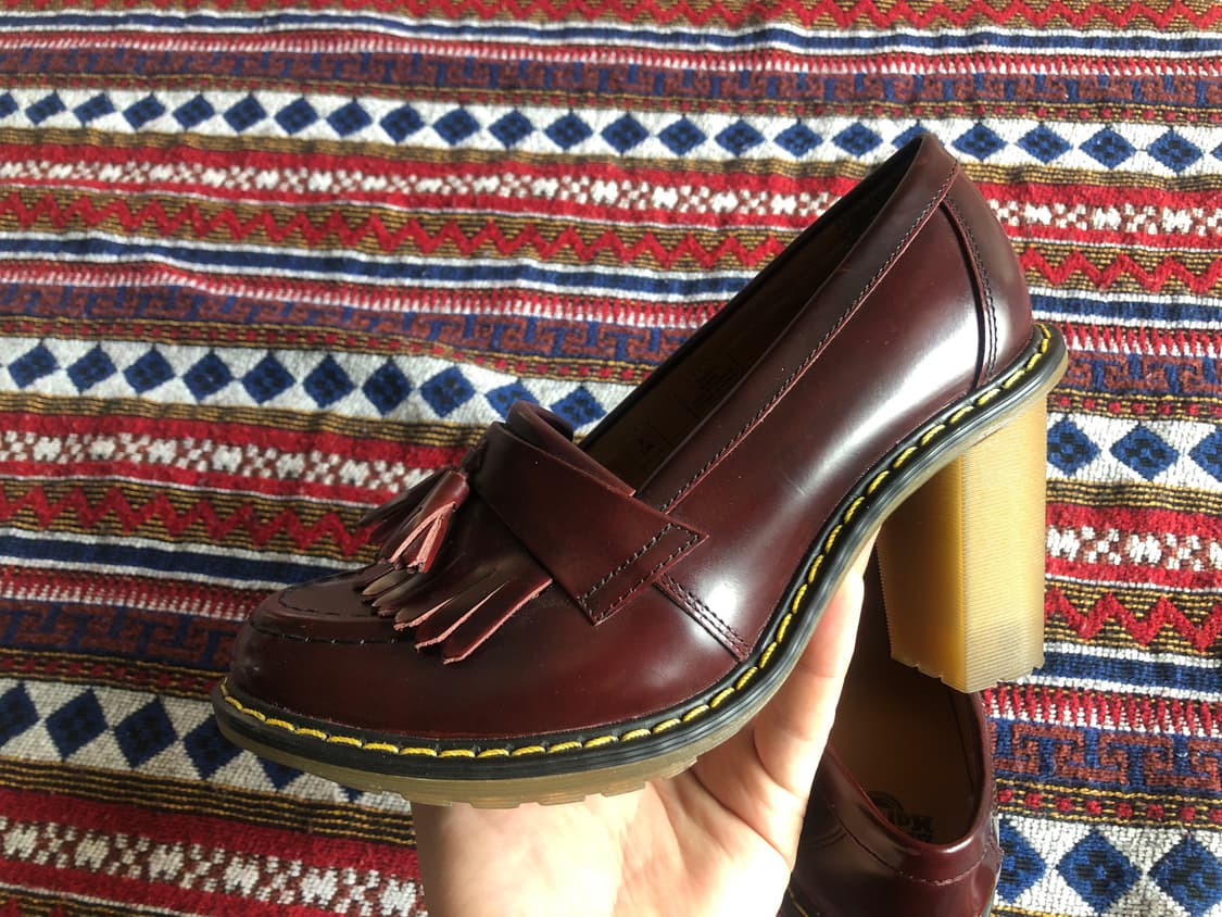 닥터마틴 로마 버건디 구두 220 상품이미지8