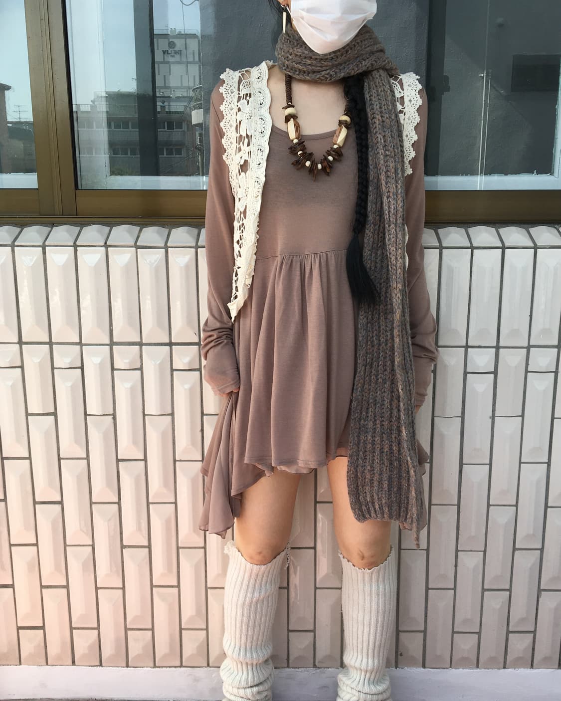 knit muffler 상품이미지3