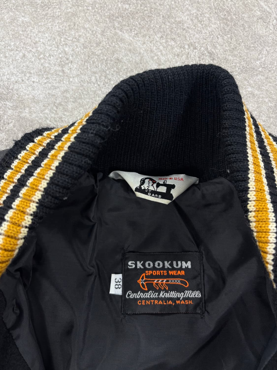 Skookum Leather Wool Vest  상품이미지2