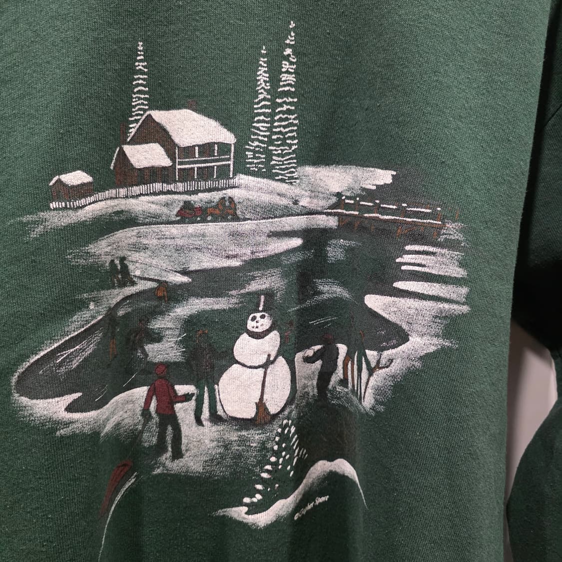 90s 빈티지 GOPHER 프린트 카라 맨투맨 상품이미지2