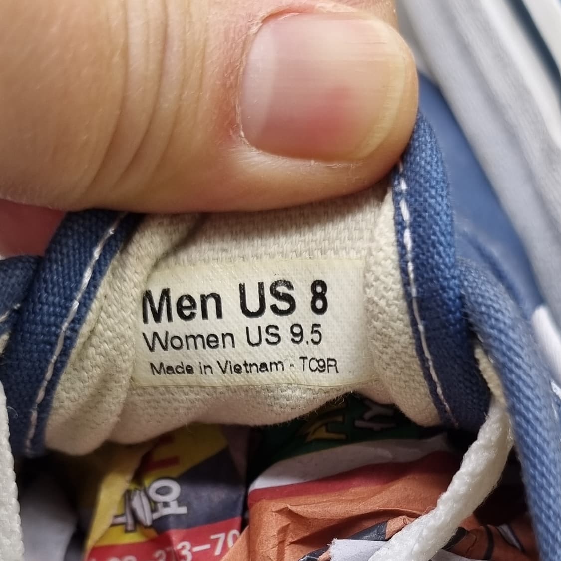 반스 어센틱 블루 남성스니커즈 260 상품이미지6