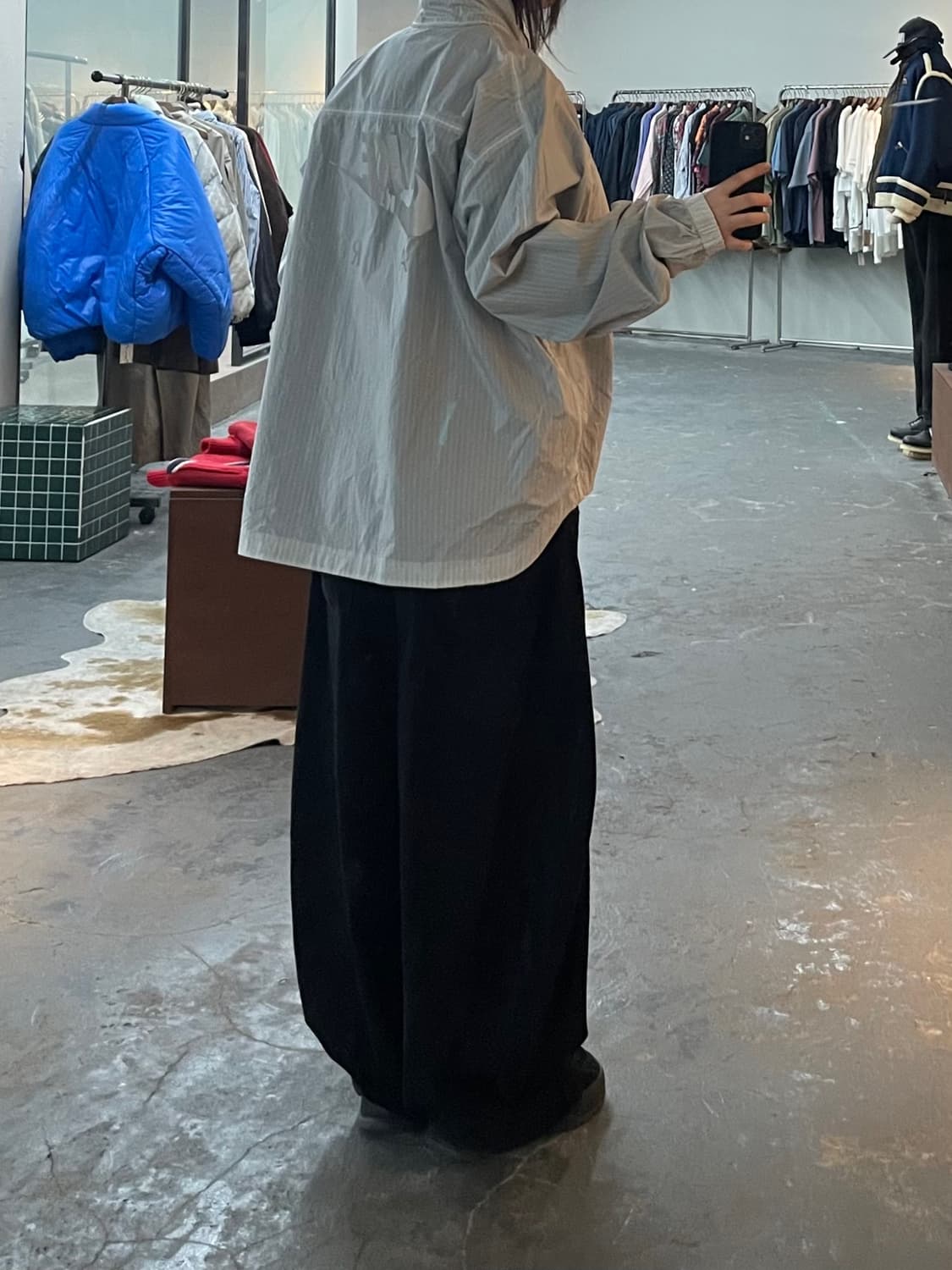 나이키 X 킴 존스 리버시블 아노락 윈드브레이커 자켓 H2250 상품이미지2