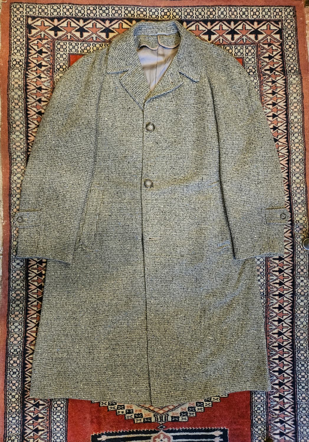 70s 빈티지 헤링본 코트 상품이미지1