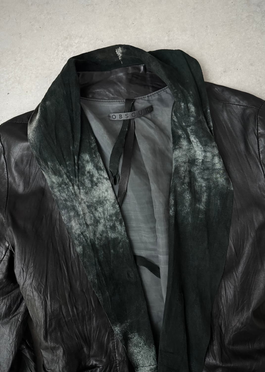 Obscur lamb leather jacket 상품이미지4