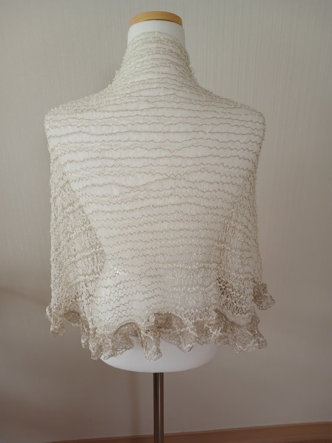 Anteprima 삼각 레이스 스카프 상품이미지5