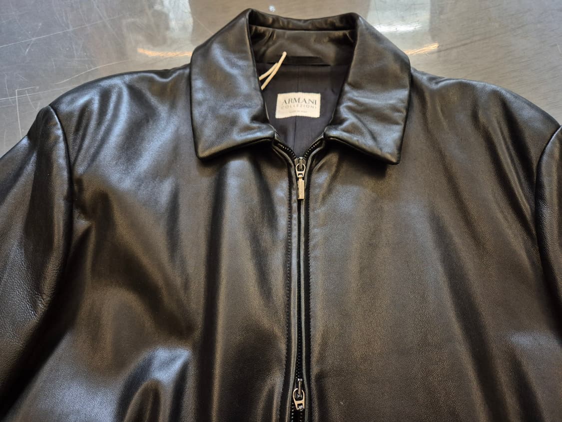 00s Armani collezioni 양가죽 자켓 상품이미지4
